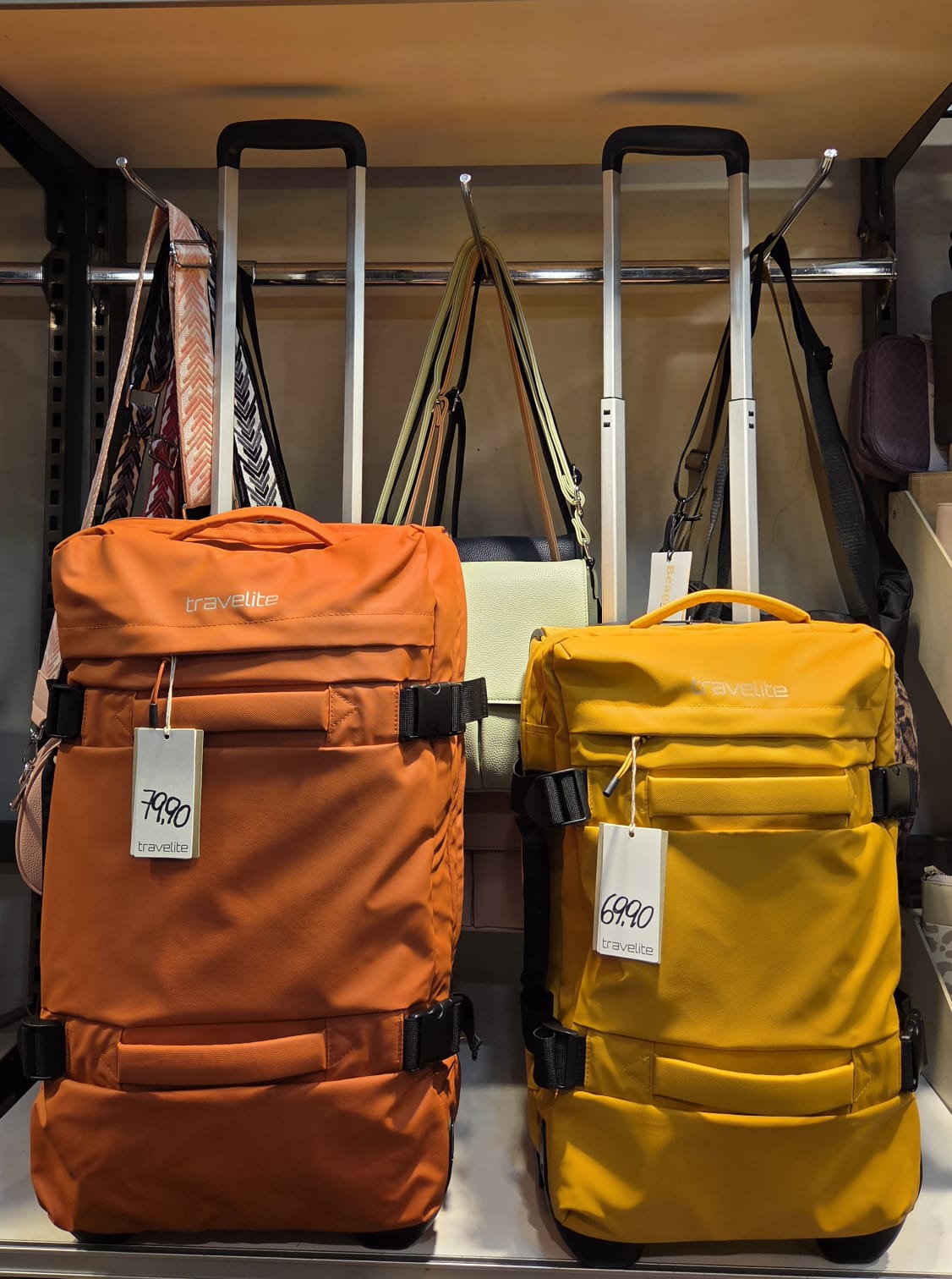Travelite Trolley-Reisetaschen in Orange und Gelb bei in-bag